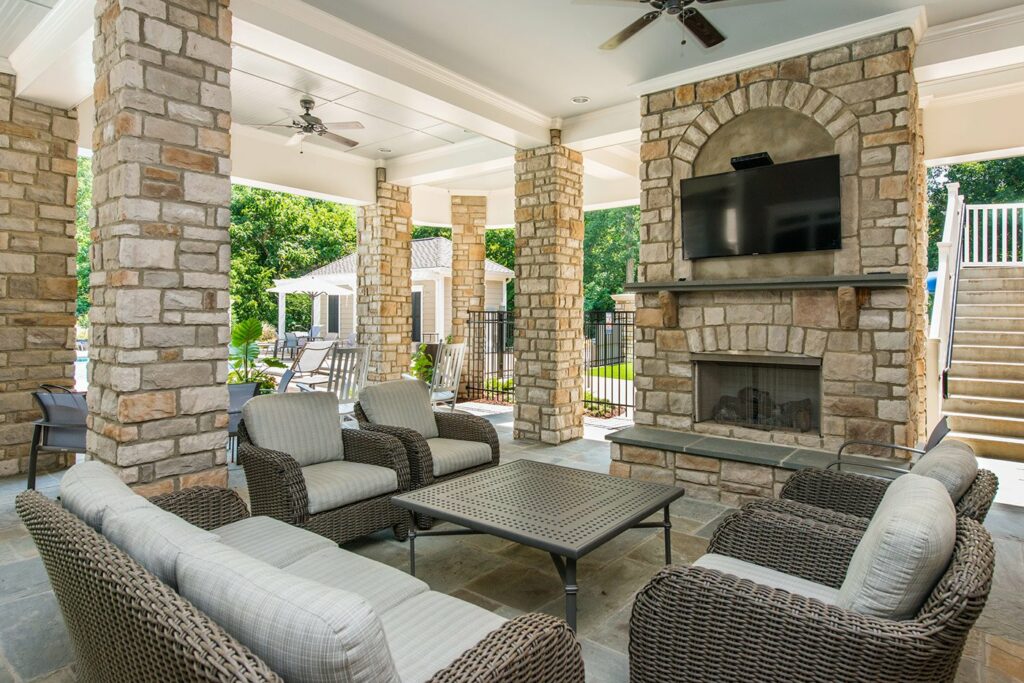 Firepit at the Clubhouse