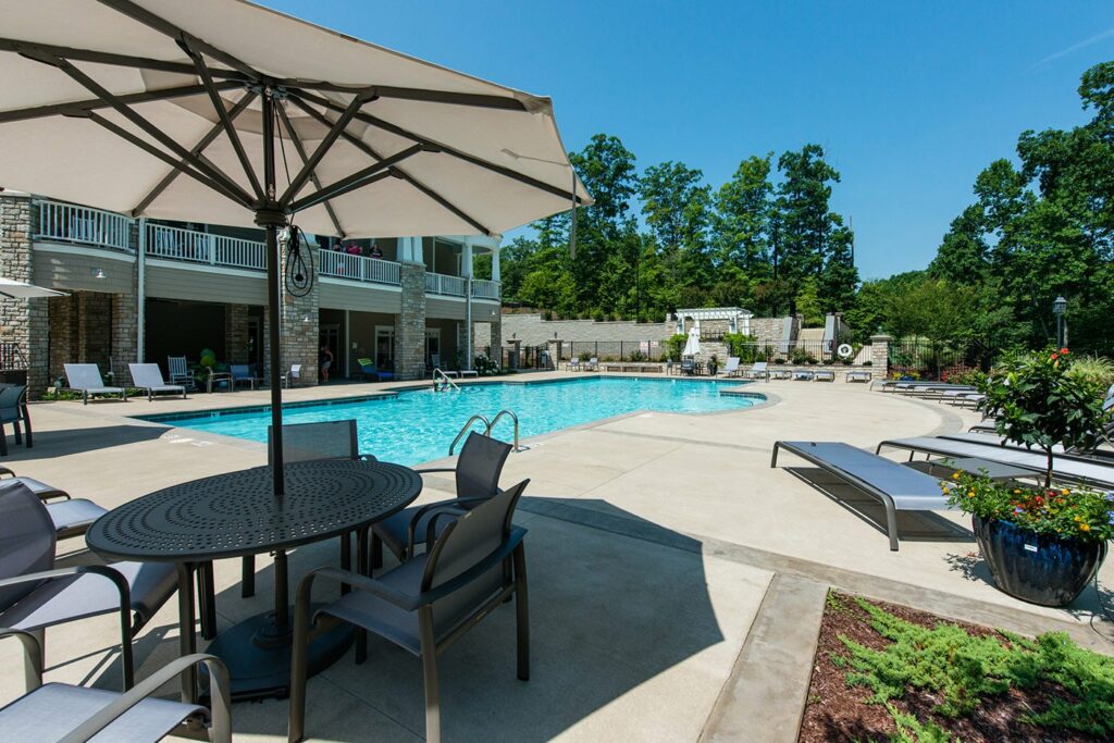 Poolside